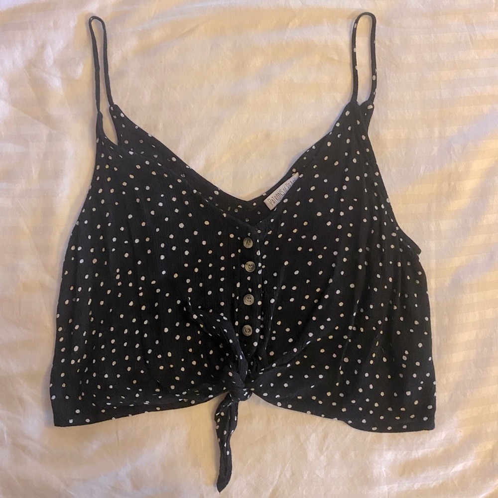 Polka Dot Crop Tank